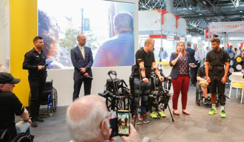 Rund 750 Aussteller präsentierten auf der Rehacare ihre Produkte und Versorgungslösungen. (Foto: Messe Düsseldorf / ctillmann)