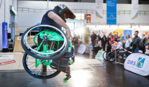 Mobilitätslösungen standen auf der Rehacare 2018 im Mittelpunkt des Interesses. (Foto: Messe Düsseldorf / Constanze Tillmann)