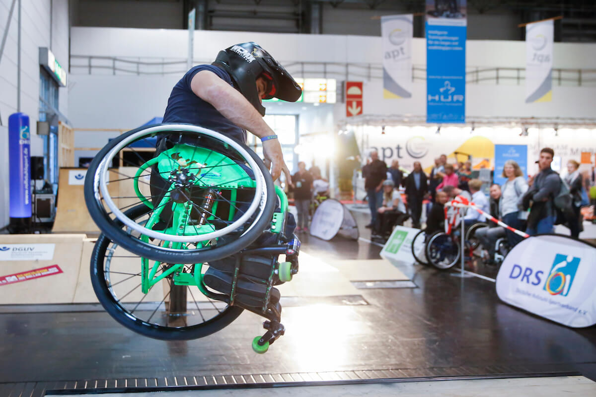 Mobilitätslösungen standen auf der Rehacare 2018 im Mittelpunkt des Interesses. (Foto: Messe Düsseldorf / Constanze Tillmann)