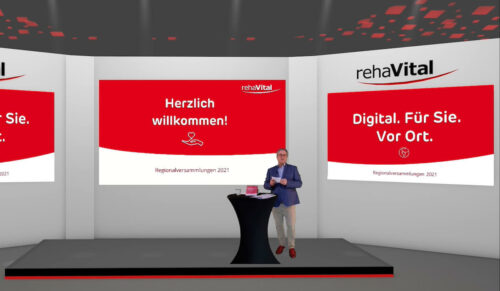 Die RehaVital veranstaltete ihre Regionalversammlungen 2021 in digitaler Form. (Foto: RehaVital)