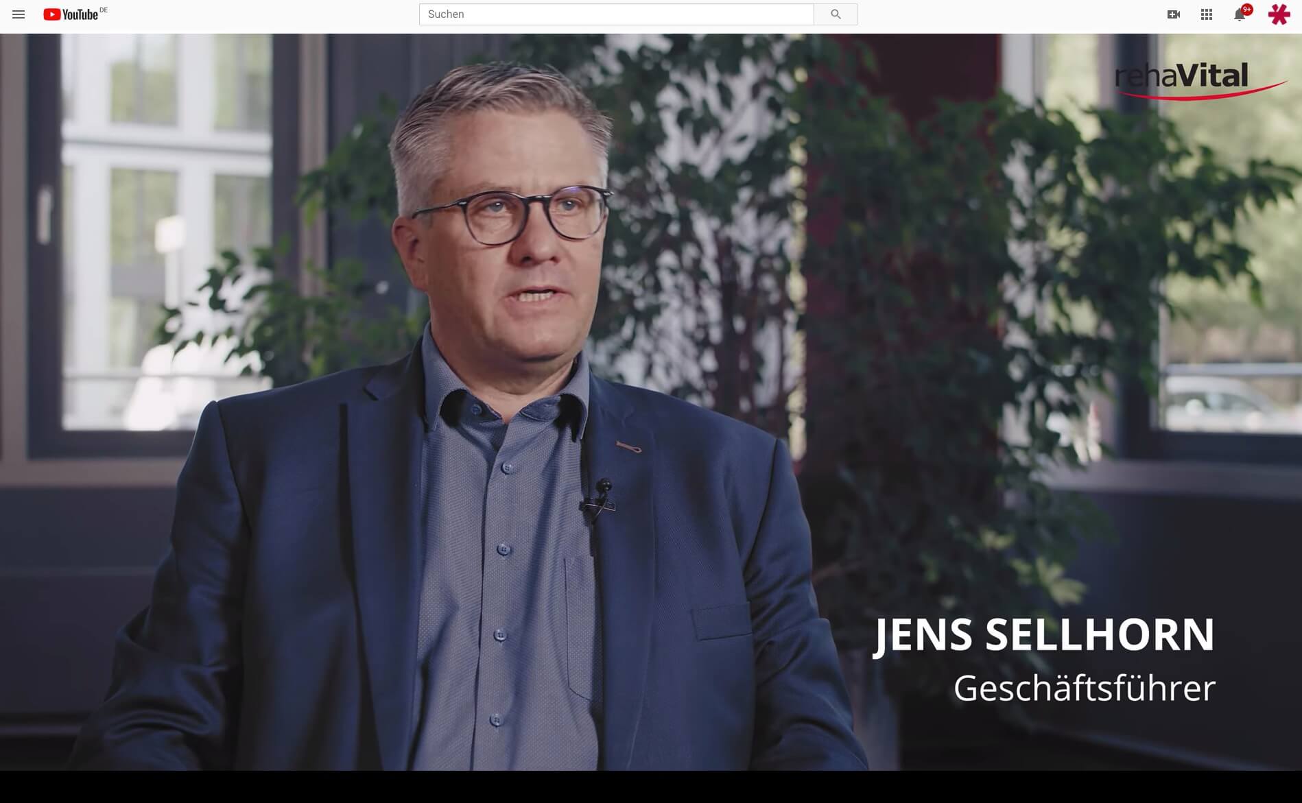 In einem Youtube-Video erklärt die RehaVital die Idee hinter ihrer neuen Online-Plattform ReviDacon. (Screenshot: RehaVital/Youtube)