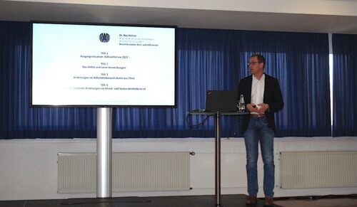 Dr. Roy Kühne auf der Expolife in Kassel. (Foto: Redaktion)