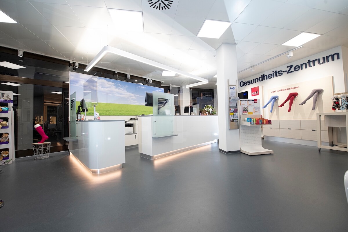 Blick in das neu gestaltete Flora Gesundheits-Zentrum in Elmshorn. (Foto: OBV)