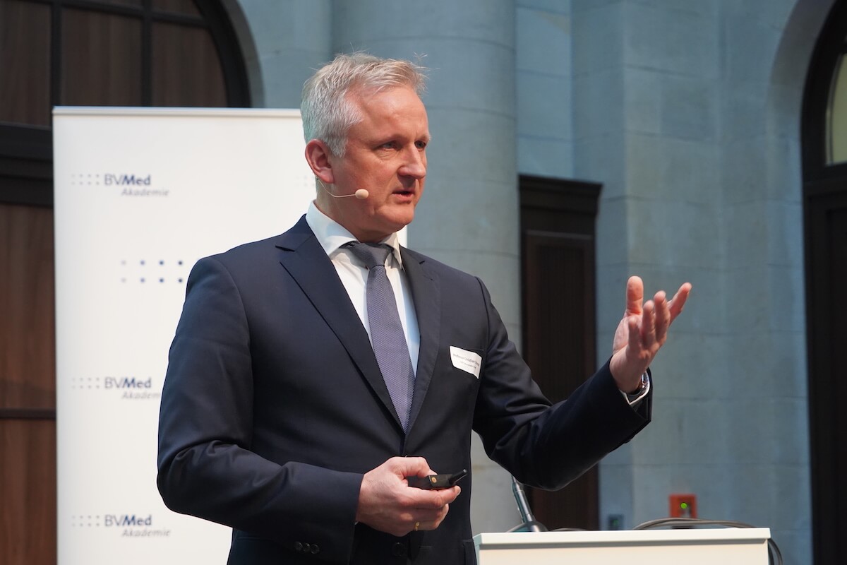 Prof. Dr. med. Christian Schmidt, Geschäftsführer der GHD Gesundheits GmbH. (Foto: BVMed)