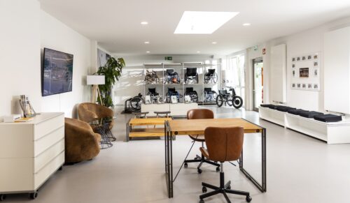 Neustart in Bad Oeynhausen: Der neue Showroom (Foto: Ottobock)