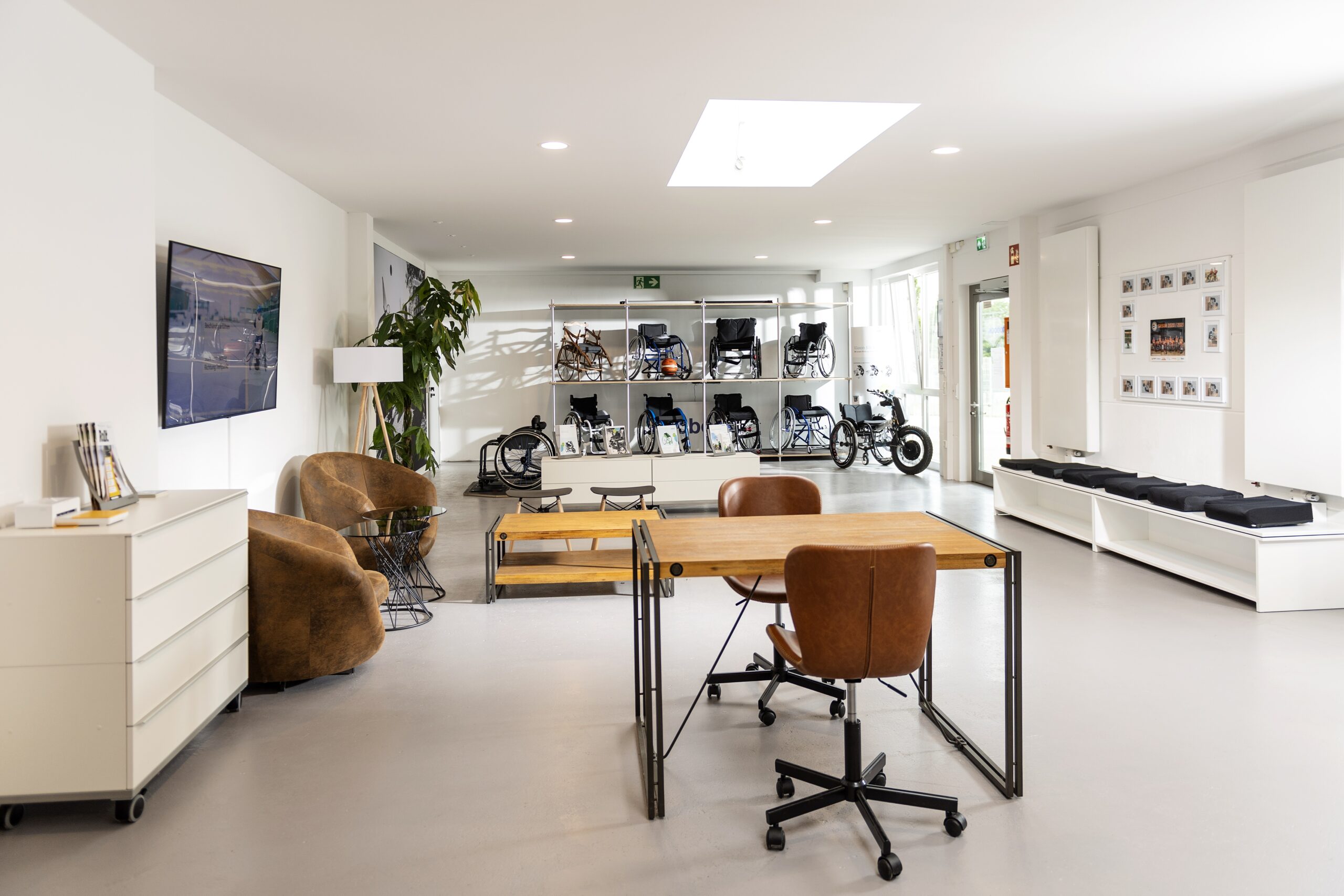 Neustart in Bad Oeynhausen: Der neue Showroom (Foto: Ottobock)