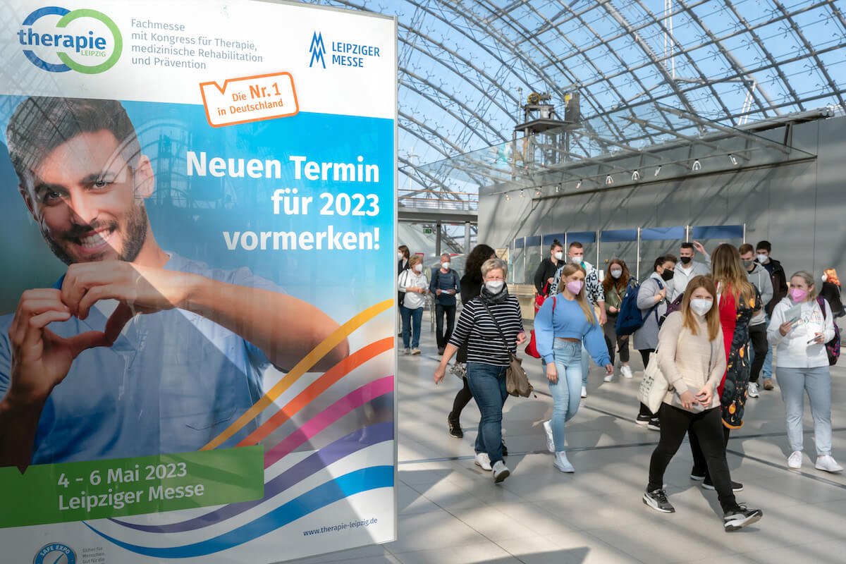 Nach der Veranstaltung in Leipzig im Frühjahr feiert die Therapie Düsseldorf im September ihre Premiere in Präsenz.(Foto: Leipziger Messe, Tom Schulze)