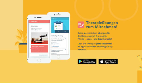 Seit dem 2. August steht die neue Version der Therapie-App Therapio öffentlich zum Download bereit. (Screenshot: www.therapio.de)