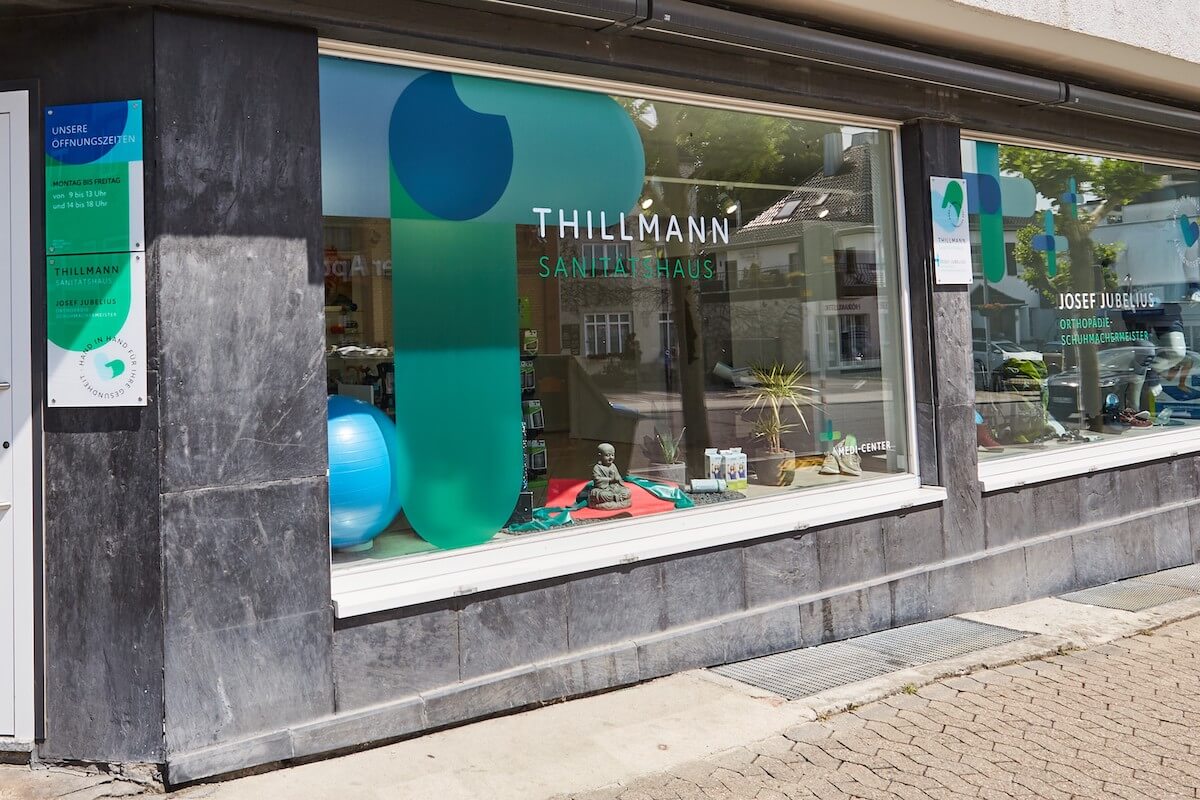 Ab sofort unter einem Dach: Sanitätshaus Thillmann und Schuhorthopädietechnik Josef Jubelius in Mendig. (Foto: Medi-Center)