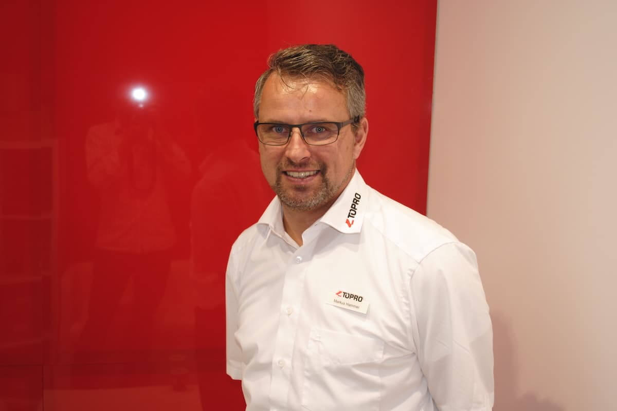 Topro-Geschäftsführer Markus Hammer