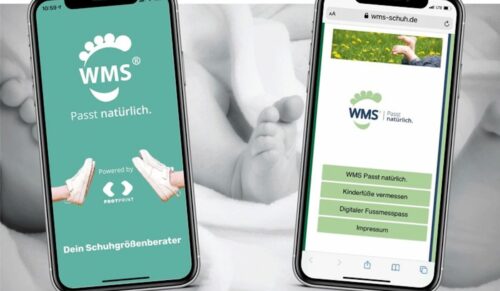 Mit der WMS-Footprint-App und der WMS-Web-App bringt das DSI zwei Fußmess-Apps auf den Markt. (Foto: DSI)