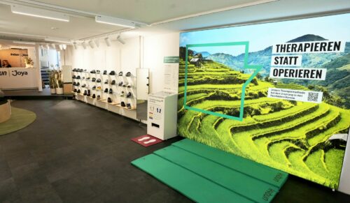 Blick in den neuen Flagship-Store von Kybun Joya in Zürich. (Foto: Kybun Joya/ZVG)
