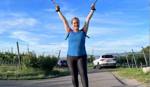 Bloggerin Maren hat den Walk mit organisiert. (Foto: Juzo)