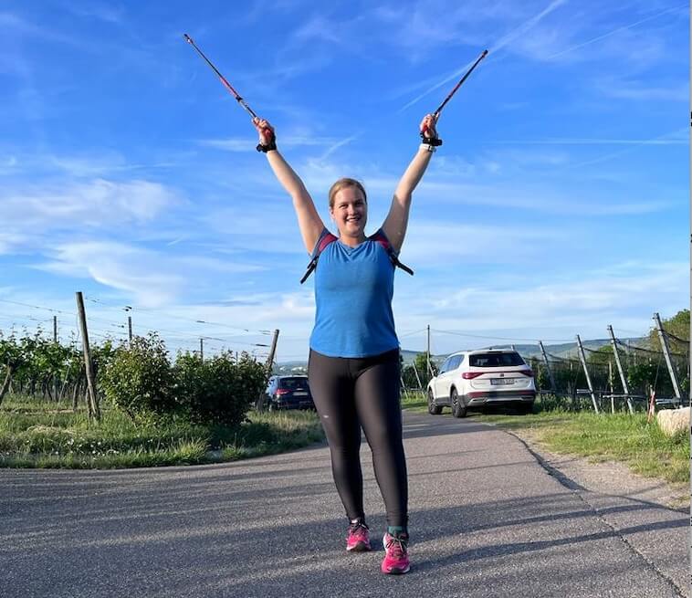Bloggerin Maren hat den Walk mit organisiert. (Foto: Juzo)