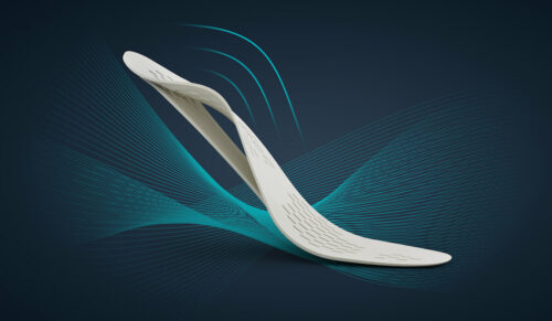 Die neue Einlage „bow“ von Medi. (Foto: www.medi.de)
