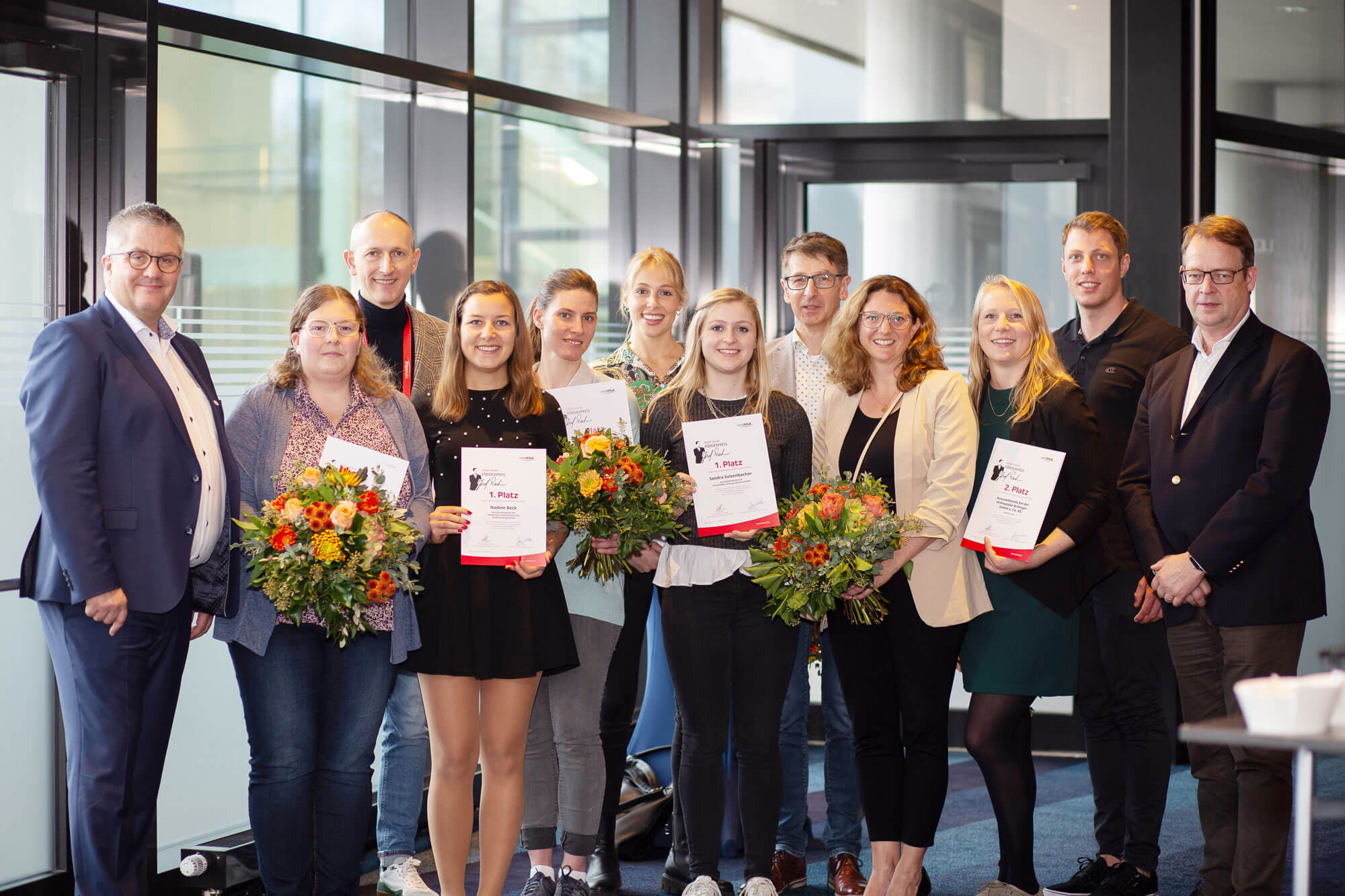 Die Gewinnerinnen des RehaVital-Förderpreis 2020. (Foto: RehaVital)