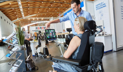 Auf der Rehab konnte einiges ausgetestet werden. (Foto: Rehab)