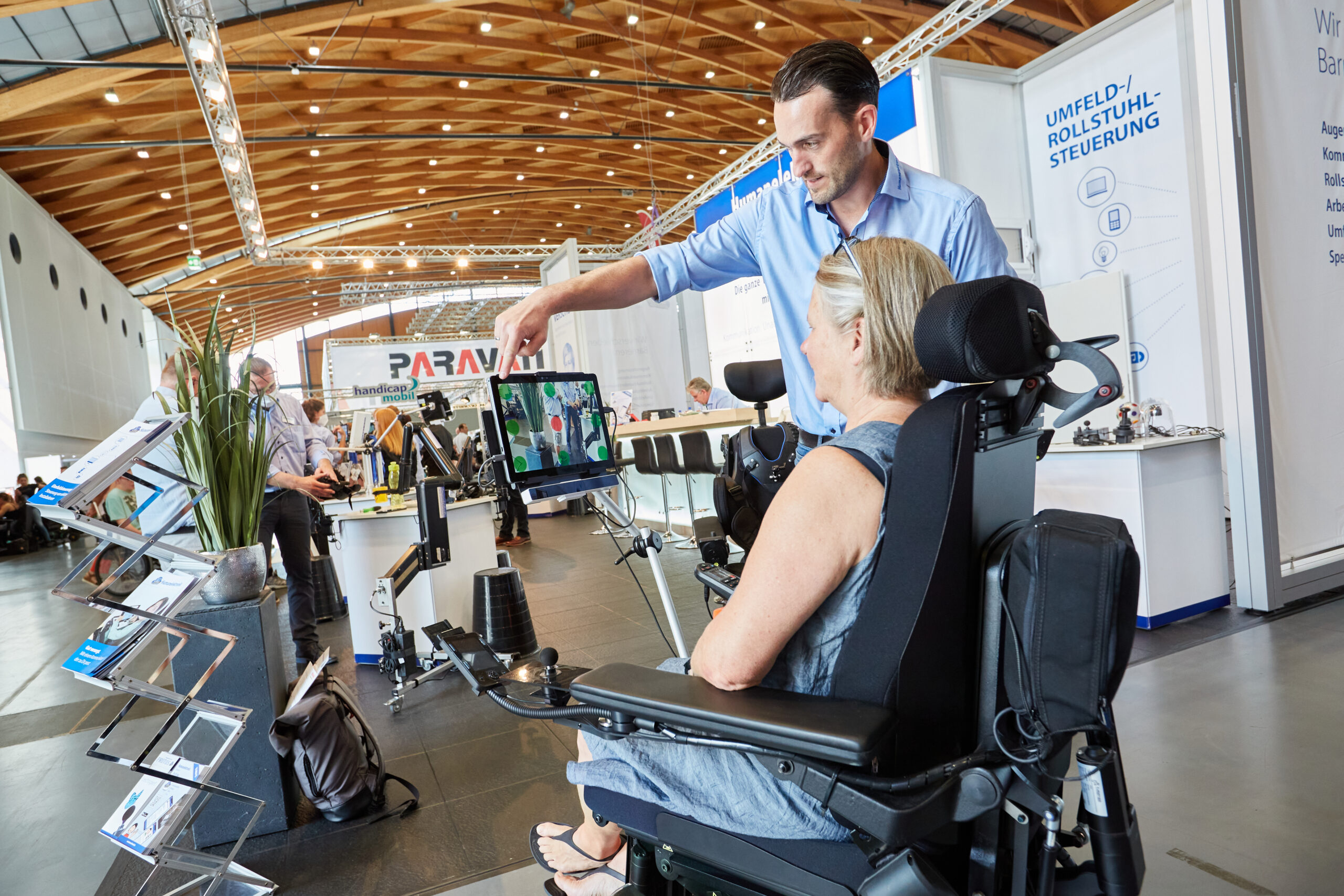 Auf der Rehab konnte einiges ausgetestet werden. (Foto: Rehab)