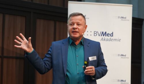 Frank Rudolf, Referent Hilfsmittel beim AOK-Bundesverband. (Foto: BVMed)