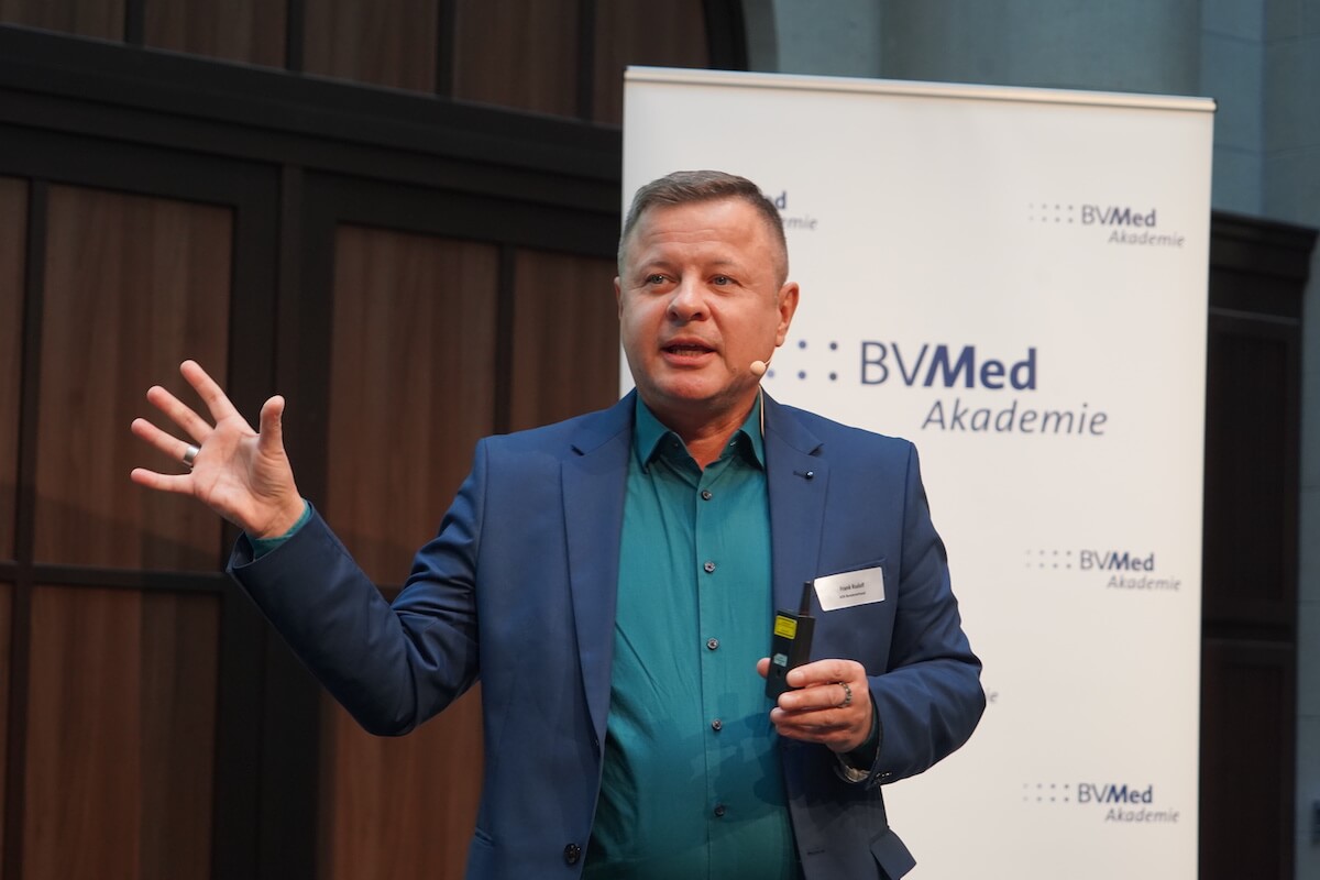 Frank Rudolf, Referent Hilfsmittel beim AOK-Bundesverband. (Foto: BVMed)