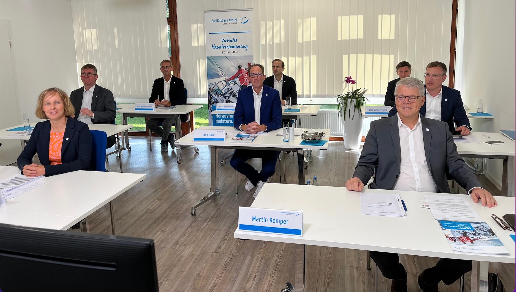 Die Hauptversammlung fand am 22. Juni digital statt. (Foto: Sanitätshaus Aktuell AG)