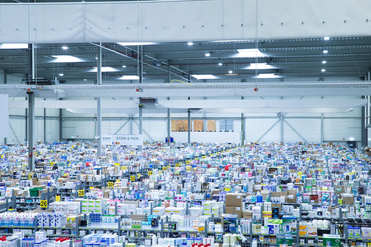 Blick in die Logistik der Shop Apotheke Europe (Foto: Shop Apotheke Europe)