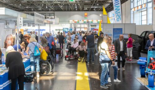 Treffpunkt der Rehabranche: die Fachmesse Rehacare in Düsseldorf. (Foto: Constanze Tillmann/ Messe Düsseldorf)