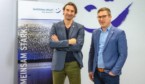 Dr. Christian Gentner und Ulf Doster (Foto: Sanitätshaus Aktuell AG)