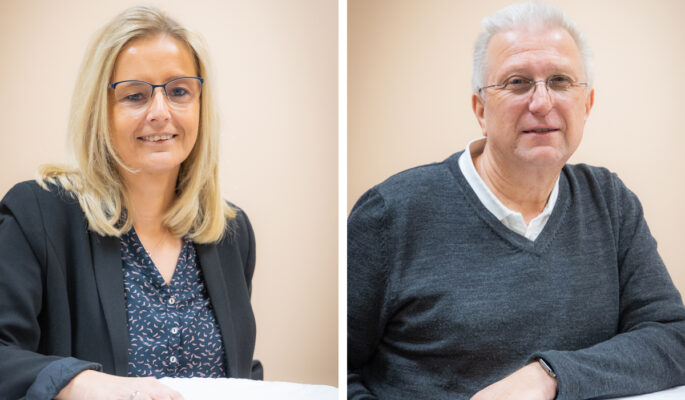 Die Wegimed-Geschäftsführer Vera Nierzwiki und Bernd Ginsberg (Fotos: Bernd Ginsberg GmbH)