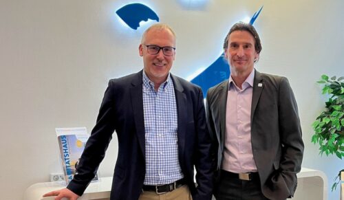 Thomas Piel, RSR-Geschäftsführer und Prokurist der Sanitätshaus Aktuell AG (l.), und Dr. Christian Gentner, Vorstandsmitglied der Sanitätshaus Aktuell AG (Foto: Sanitätshaus Aktuell AG)