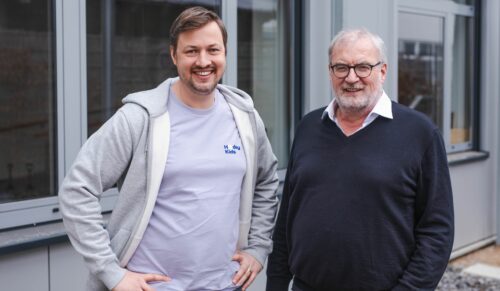 Lars Kieroth und Frank Hodey (Foto: Hodey)