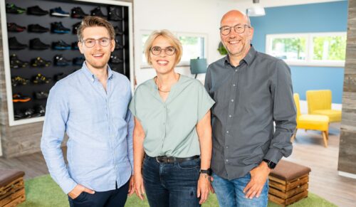 Christian, Andrea und Ingo Grusa (Foto: Baak/David Simon)