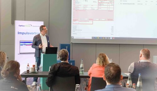 Philipp Hruby, Leiter der Software-Beratung von Optica (Optica Dr. Güldener)