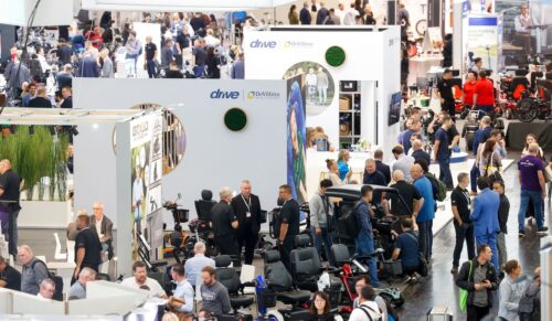 Die Rehacare lockte rund 44.000 Besucherinnen und Besucher an (Foto: Messe Düsseldorf/ctillmann)