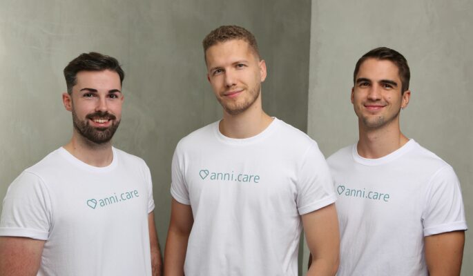 Thomas Seidl, Valentin Kronreif und Shane Füller (Foto: Anni.care)