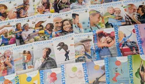 Das Kundenmagazin der Sanitätshaus Aktuell AG feiert sein zehnjähriges Bestehen. (Foto: Sanitätshaus Aktuell AG)