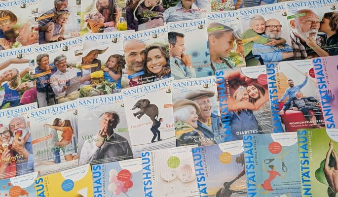 Das Kundenmagazin der Sanitätshaus Aktuell AG feiert sein zehnjähriges Bestehen. (Foto: Sanitätshaus Aktuell AG)