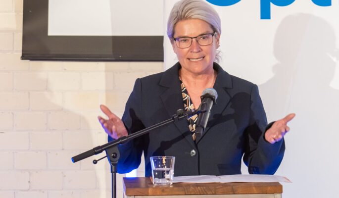 Verleihung des „GesundheitsProfi 2025“ im Rahmen der Netzwerkveranstaltung GP100 am 8. April 2025 in Berlin. (Foto: Markus Nass)