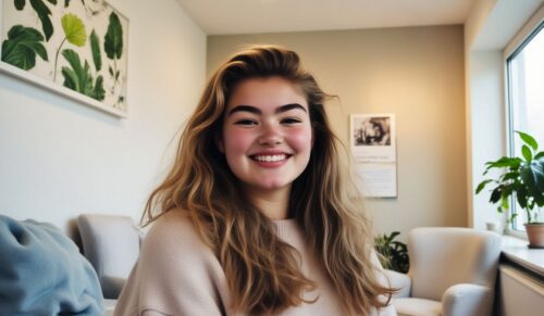 Mara ist ein 18-jähriges Mädchen, dass ihre Erfahrungen auf Instagram teilt. (Foto: We. Communications)