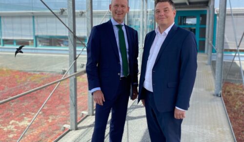 Die neue Geschäftsleitung der Ofa Bamberg GmbH ab Juli 2025 (v.l.): Stephan Börner (CEO) und Dr. Fabian Bohnen (COO). (Foto: Ofa Bamberg)