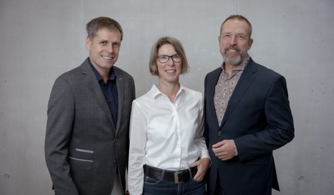 Gerhard Biber, Karin Happes, Klaus Happes (v.l.n.r.) (Foto: Adviva GmbH)