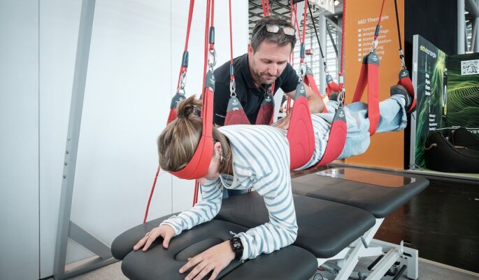 Die Fachmesse Therapie Düsseldorf begleitet an zwei Tagen die Rehacare. (Foto: Leipziger Messe, Martin Magunia)