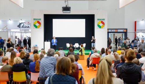 Im Treffpunkt Rehacare findet das BVMed-Hilfsmittelforum statt. (Foto: Messe Düsseldorf / ctillmann)
