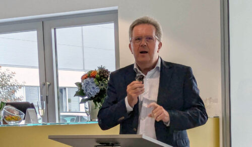 Thomas Ritter feiert 50 Jahre Betriebszugehörigkeit bei Ludwig Bertram. (Foto: Ludwig Bertram)