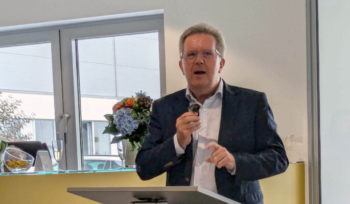 Thomas Ritter feiert 50 Jahre Betriebszugehörigkeit bei Ludwig Bertram. (Foto: Ludwig Bertram)