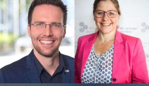 Die WvD-Generalsekretäre Dr. Henning Schweer und Kirsten Abel (Fotos: WvD/Anika Nowak)