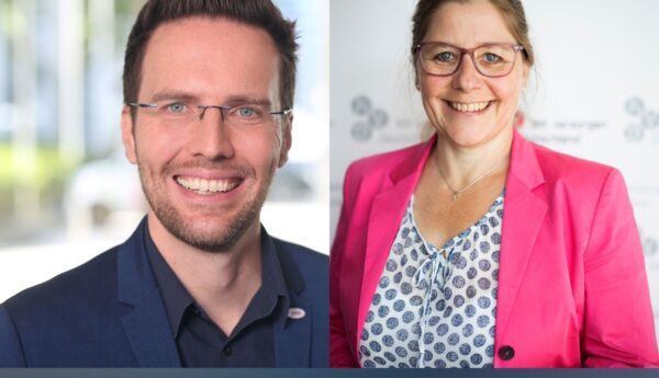 Die WvD-Generalsekretäre Dr. Henning Schweer und Kirsten Abel (Fotos: WvD/Anika Nowak)