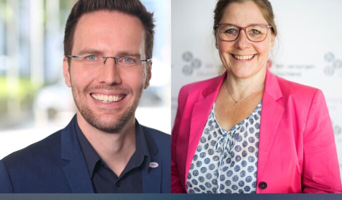 Die WvD-Generalsekretäre Dr. Henning Schweer und Kirsten Abel (Fotos: WvD/Anika Nowak)