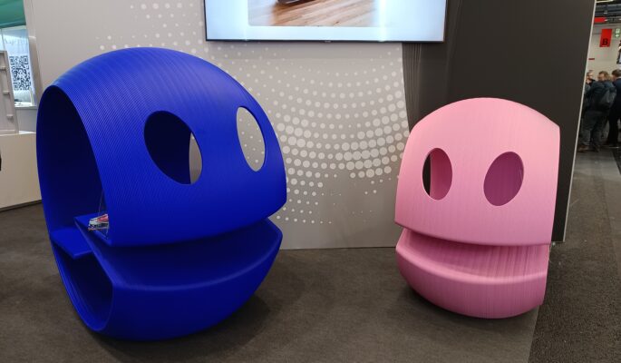 Wie bunt und kreativ 3D-Druck sein kann, zeigten die Aussteller auf der Formnext. (Foto: Redaktion)
