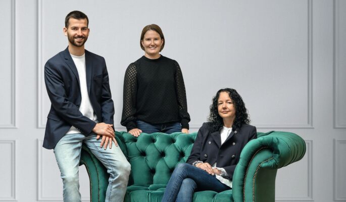 Leitungsteam der Juzo Akademie v.l.n.r.: Daniel Fischer, Annabel Weiß und Sonja Eham (Foto: Juzo)